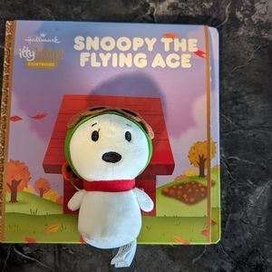 Hallmark itty bitty storybooks Snoopy the flying ace brand new